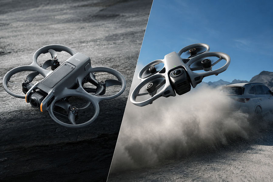 DJI Avata 360 срещу Avata 2
